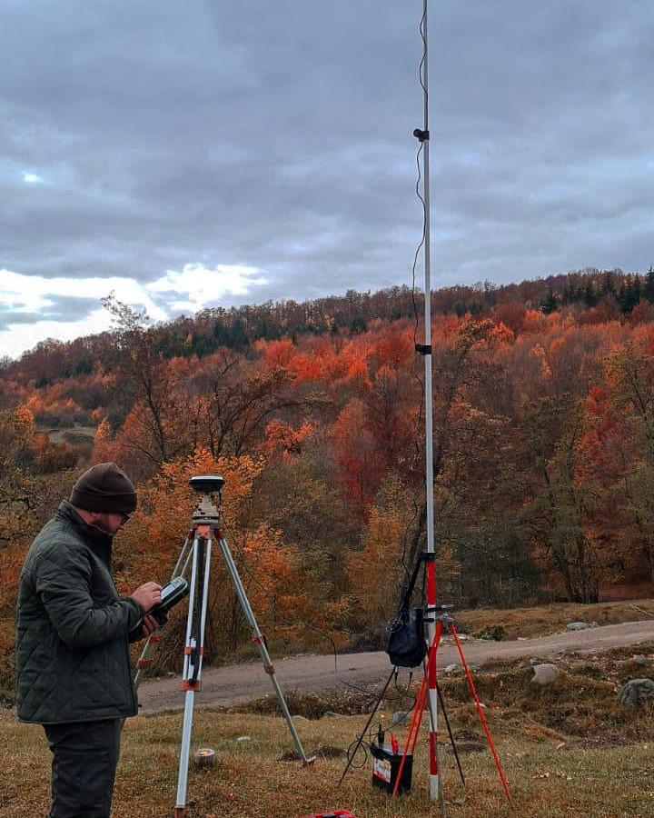 Măsurători topografice de cadastru pe teren